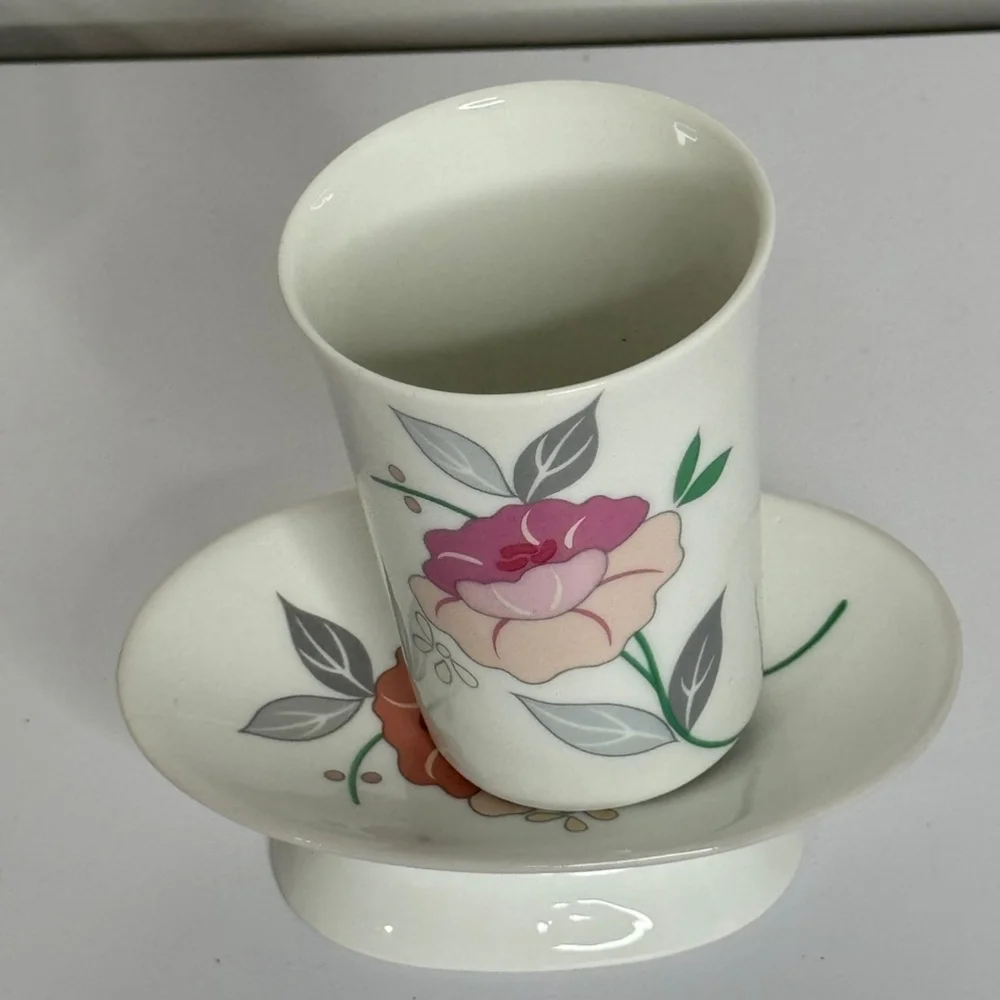 Vintage Prestige Pearl Blossom 2 pc Bath Set